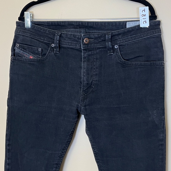 Diesel Thavar Slim Skinny Jeans - Men's Size 33*32 - Black - Picture 2 of 13